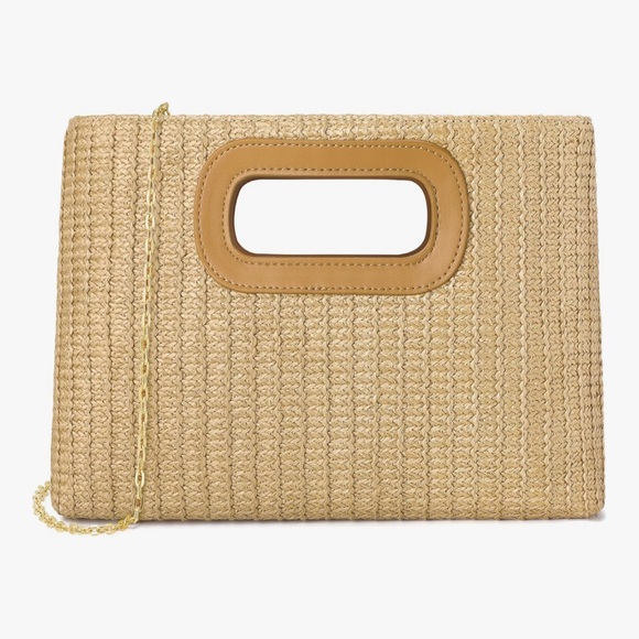 Handbags - 🆕 Clutch Purses for Women, Top Handle Straw Purse Handbags, Summer Crossbody